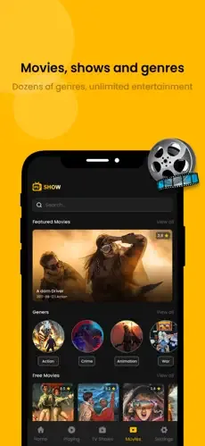 crichd-app Movies and shows